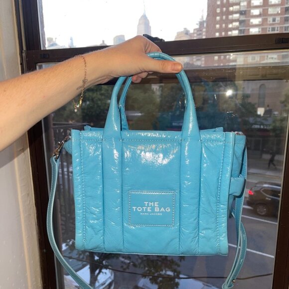 NWT Marc Jacobs The Crinkle Tote Bag Small - Picture 3 of 7